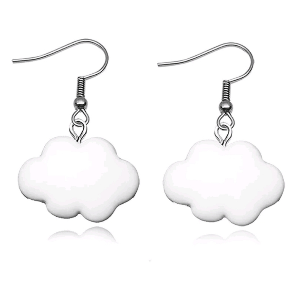 🌥 Cloud Earrings